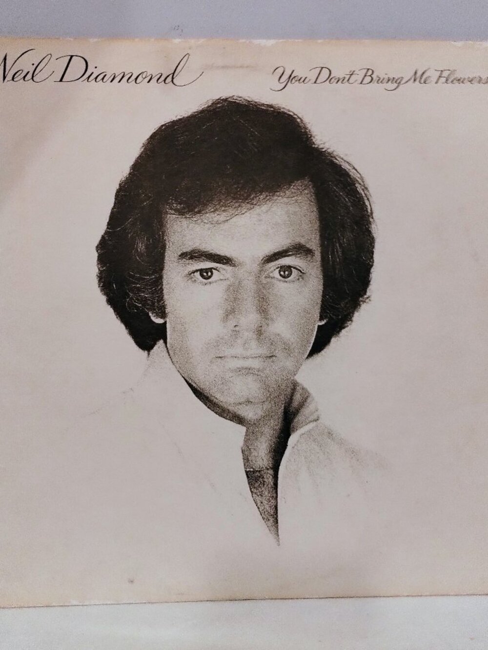 Neil Diamond You Don't Bring Me Flowers Album FC 35625 1978